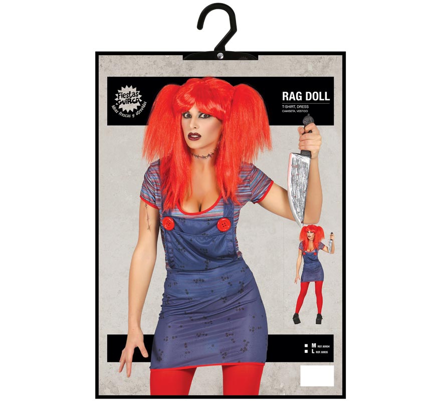Translation missing: it.Disfraz para Halloween de Rag Doll de mujer