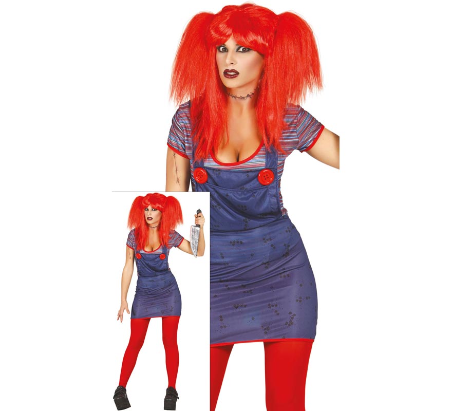 Disfraz para Halloween de Rag Doll de mujer