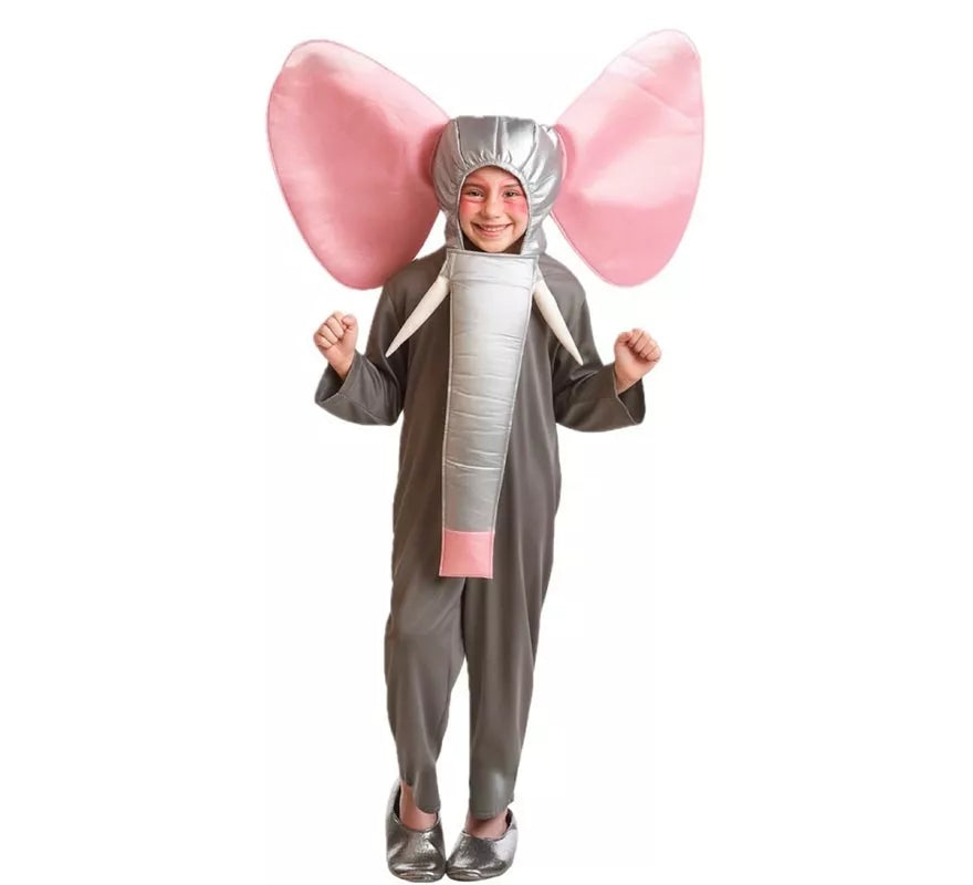 Disfraz para niños de Elefante Gris