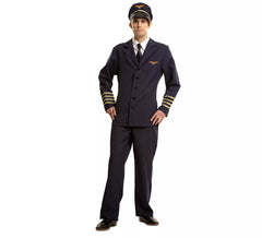 Costume da pilota di volo commerciale per uomo