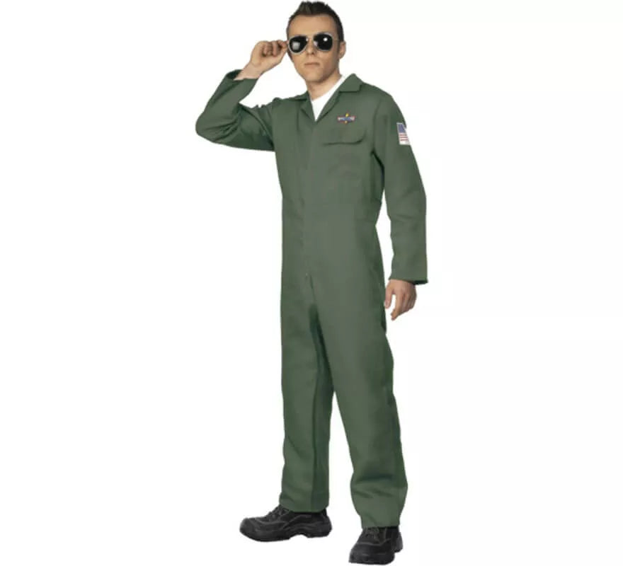 Translation missing: it.Disfraz Piloto ejército del Aire USA para Hombre