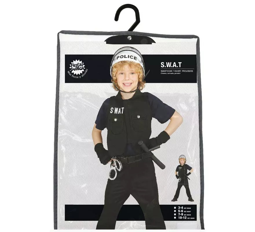 Translation missing: it.Disfraz Policía SWAT para Niños