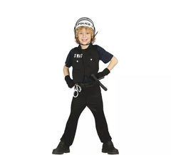 Costume da polizia swat per bambini