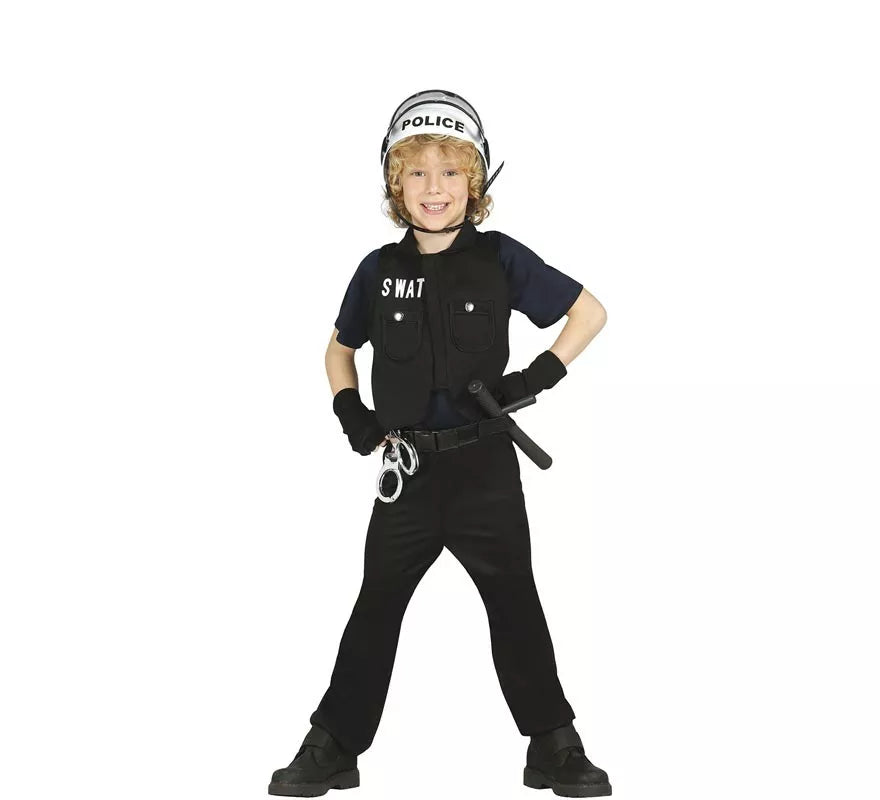 Translation missing: it.Disfraz Policía SWAT para Niños