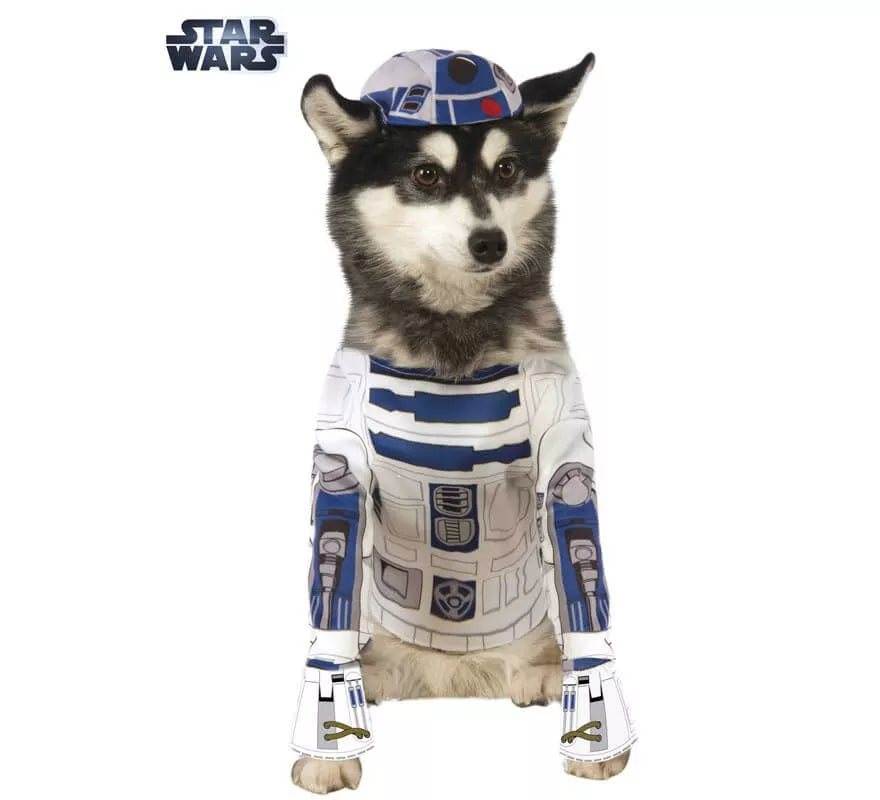 Translation missing: it.Disfraz Robot R2-D2 de Star Wars para perro