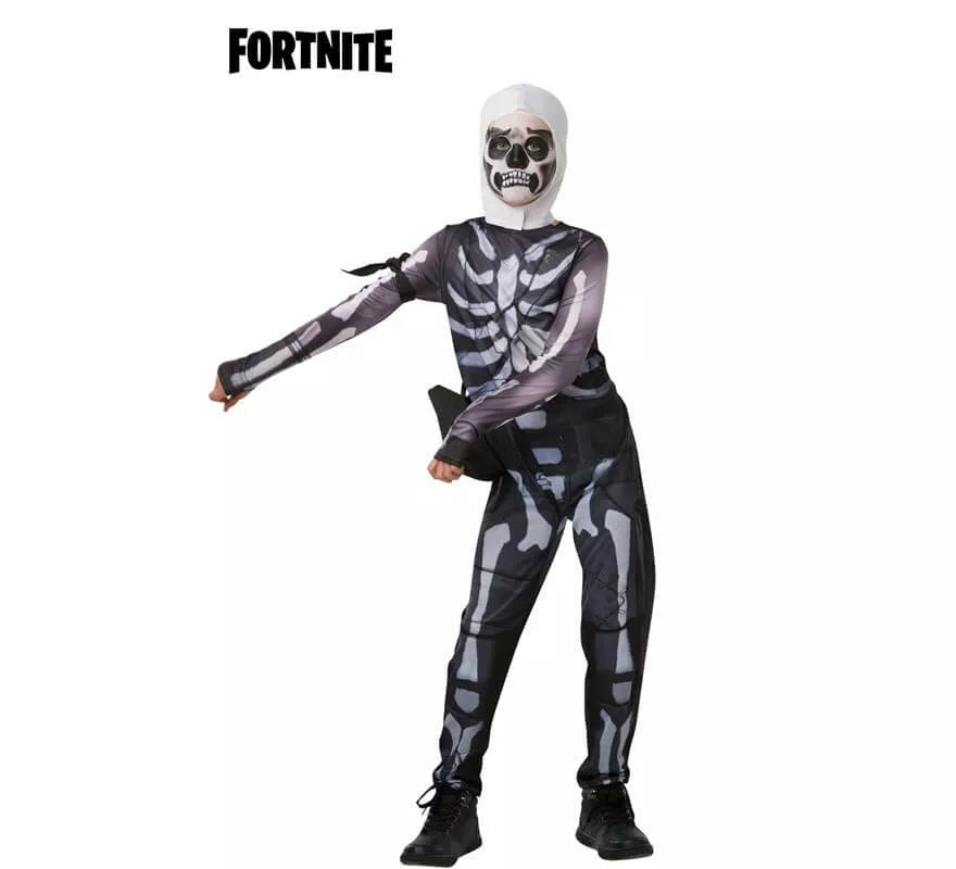 Translation missing: it.Disfraz Skull Trooper Fortnite para niños y adolescentes