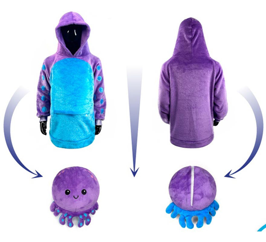 Translation missing: it.Disfraz Sudadera Peluche Pepa Pulpa infantil