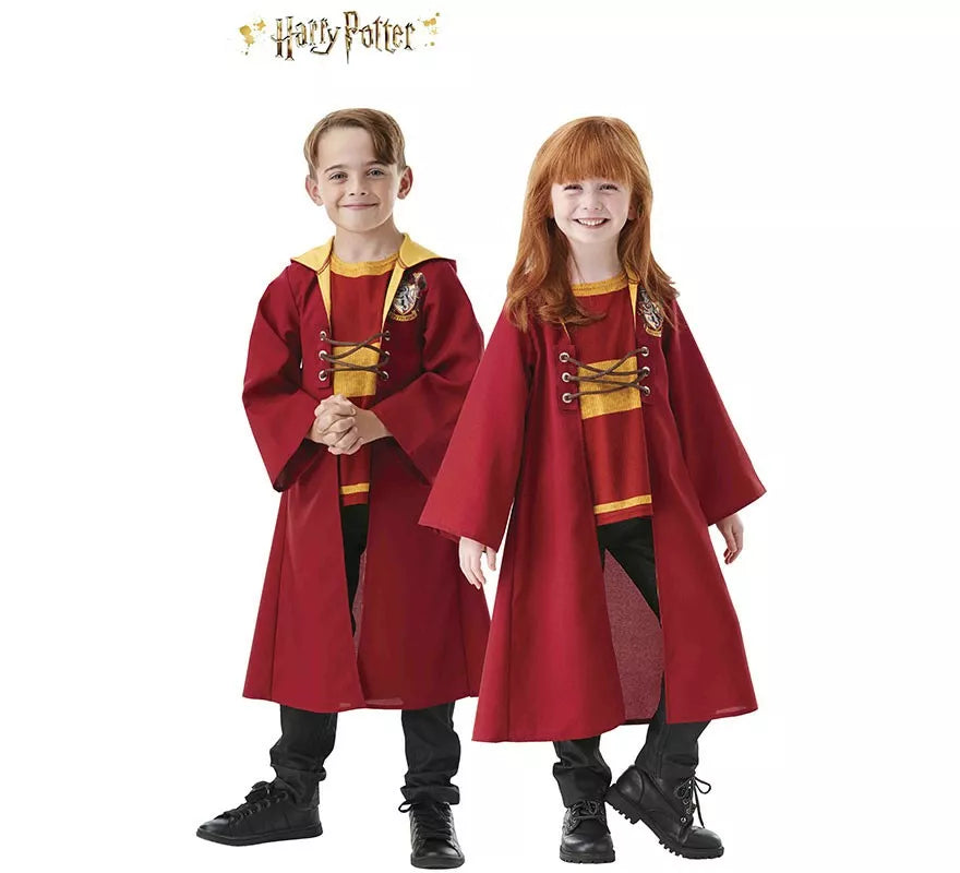 Translation missing: it.Disfraz Túnica de Quidditch Gryffindor de Harry Potter para niños
