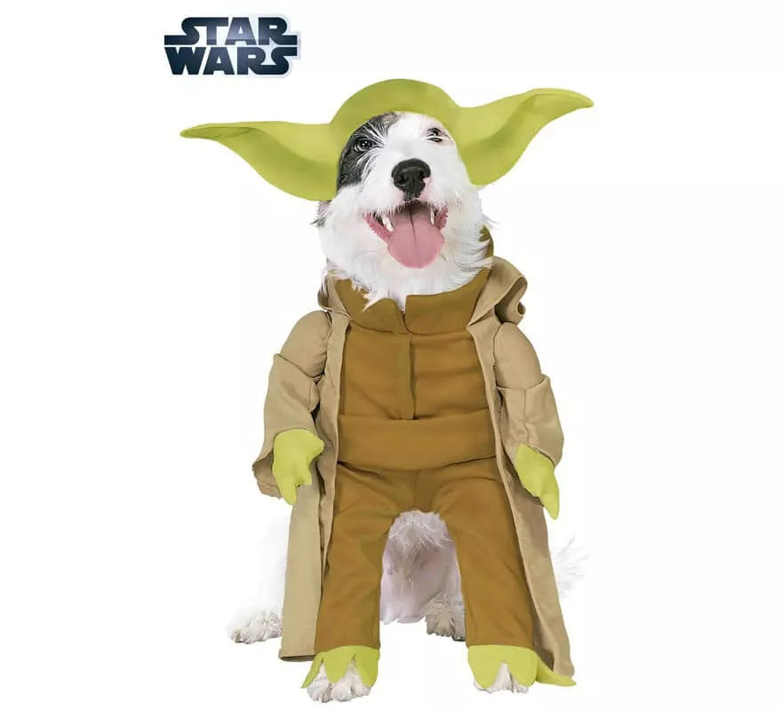 Translation missing: es.Disfraz Yoda deluxe de Star Wars para perro