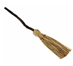 Scopa delle streghe di 90 cm per Halloween
