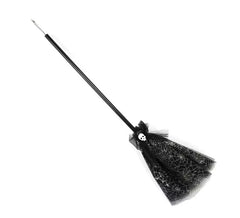 Scopa da Strega Ragnatela con tulle da 90 cm