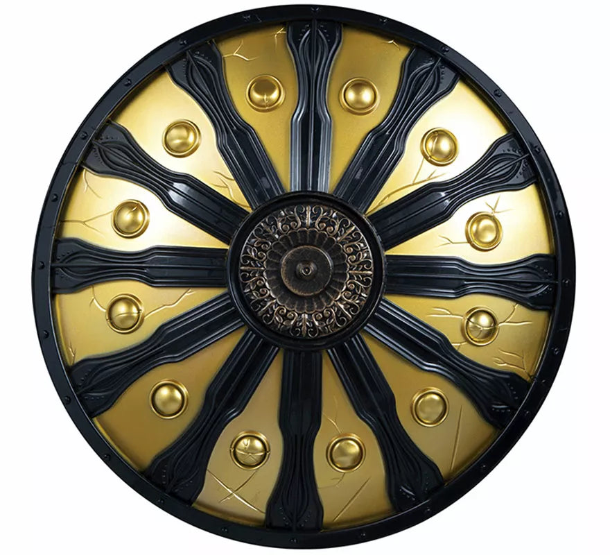 Translation missing: es.Escudo Espartano Dorado de 45 cm