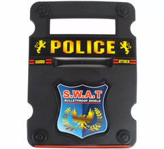 Scudo della polizia, 32x23 cm, in plastica, per bambini