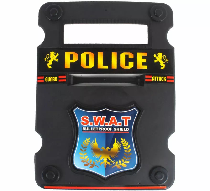 Translation missing: it.Escudo Policía de 32x23 cm de plástico para niños