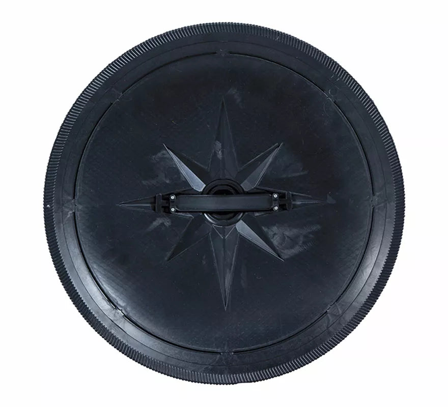 Translation missing: es.Escudo Romano Negro de 45 cm