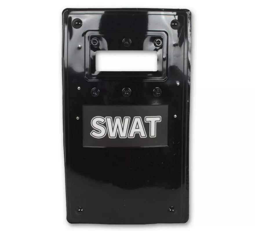Translation missing: it.Escudo Swat antidisturbios negro de juguete de 66 cm