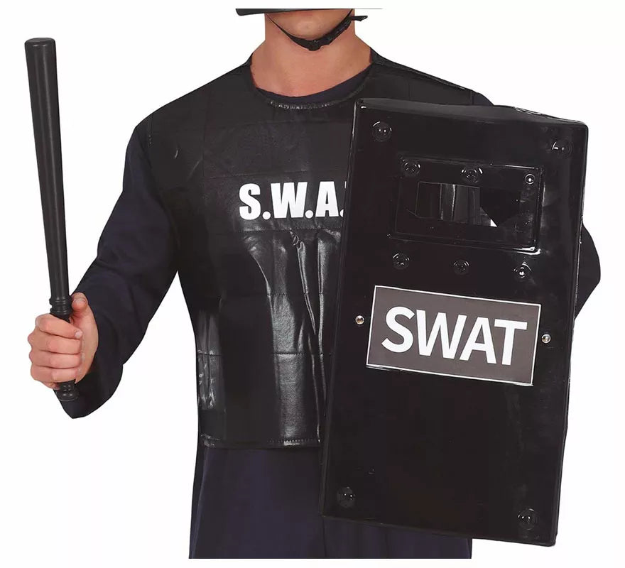 Translation missing: it.Escudo Swat Negro de 65x30 cm