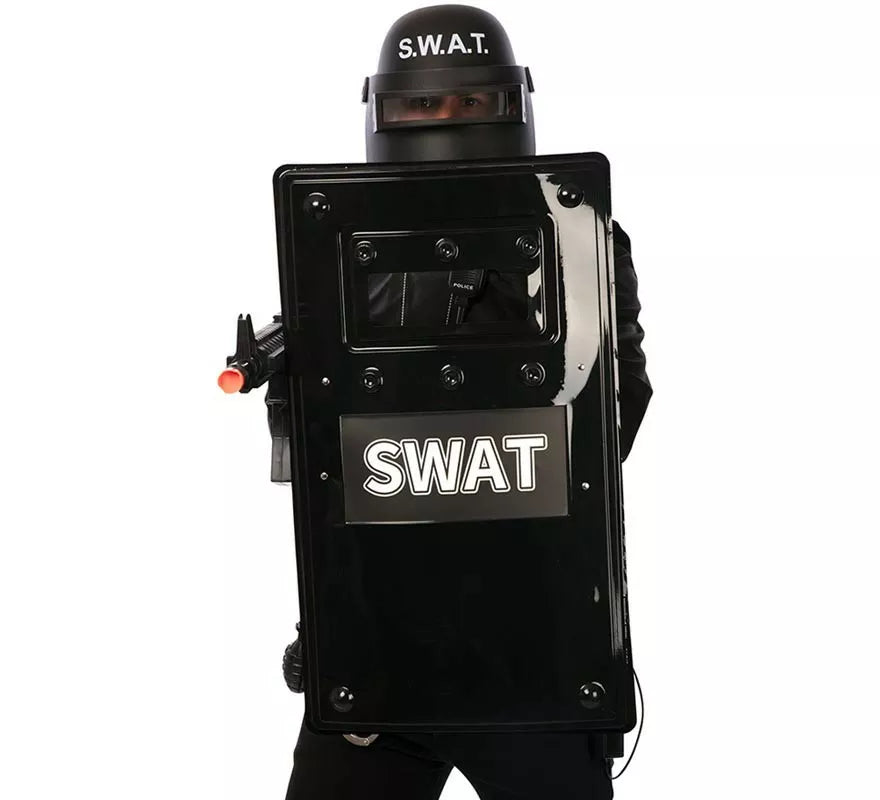 Translation missing: it.Escudo Swat negro de 66,5X38 cm