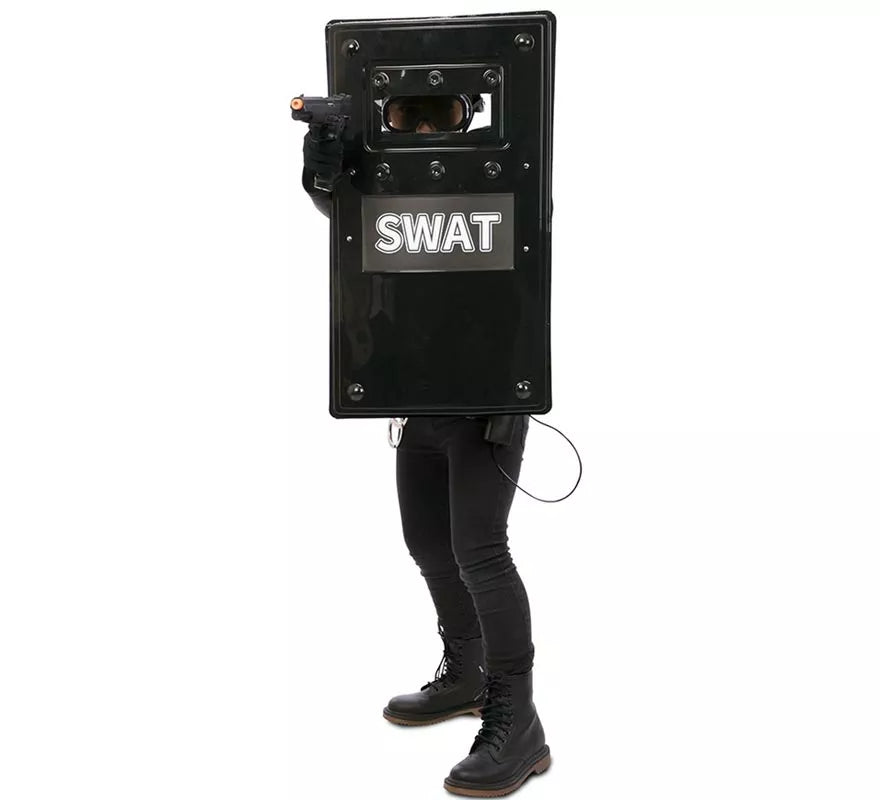 Translation missing: it.Escudo Swat negro de 66,5X38 cm