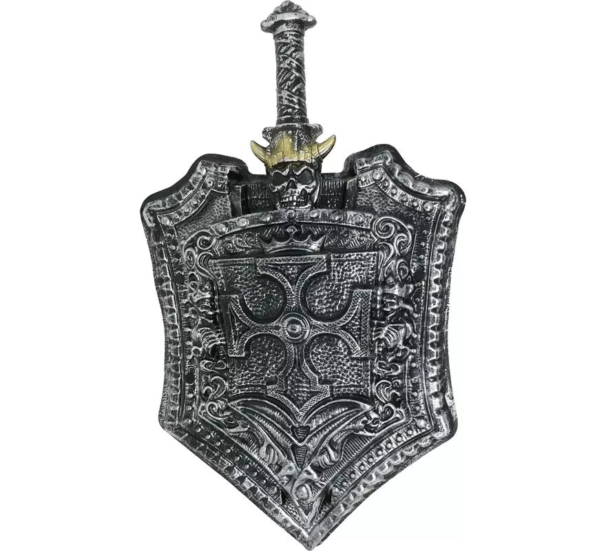 Translation missing: it.Escudo y Espada medieval de 48 y 59 cm
