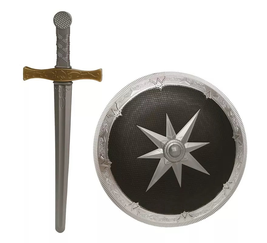 Escudo y Espada Medievales 35 y 50 cm