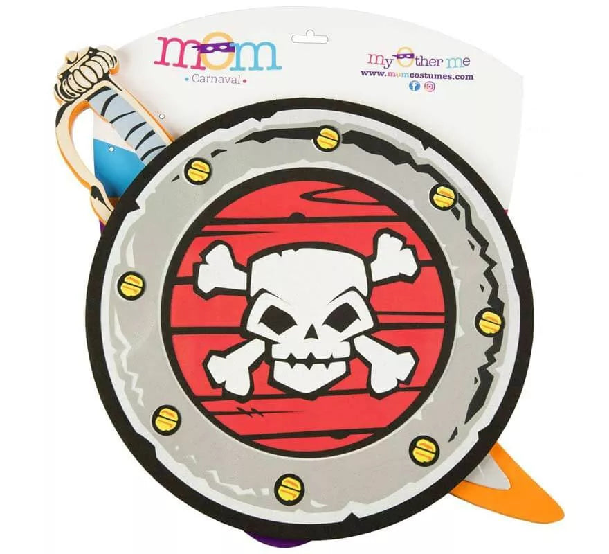 Translation missing: it.Escudo Y Espada Pirata de Eva 35X42 cm