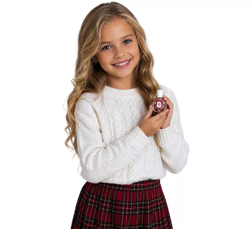 Translation missing: it.Esmalte de Uñas con Purpurina y Pegatinas Navideñas