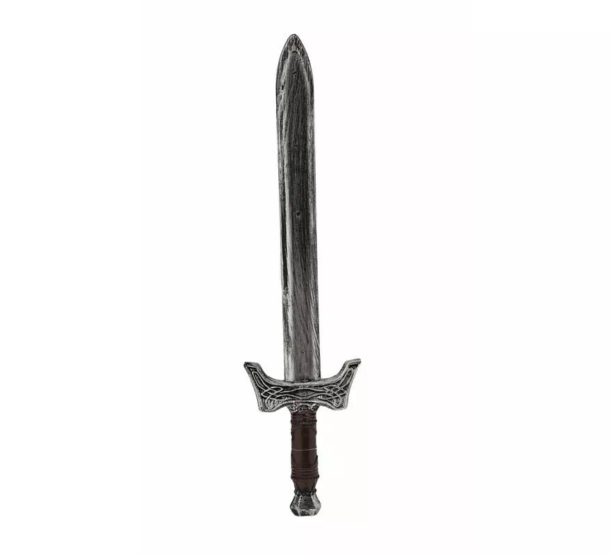Translation missing: es.Espada de Bárbaro oscura plástico de juguete de 16x66 cm