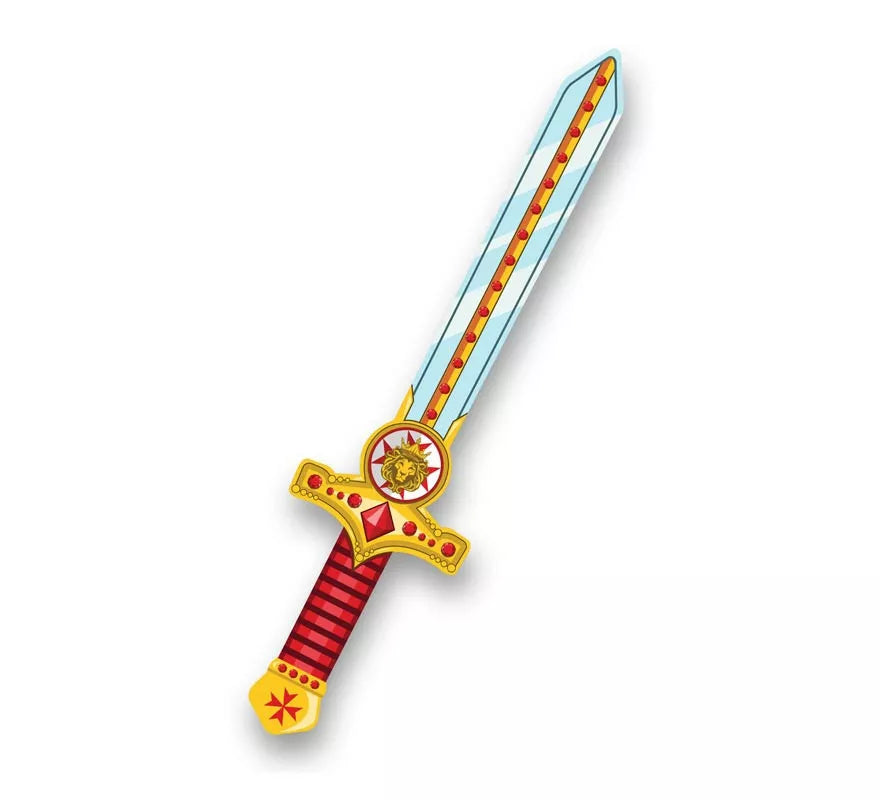 Translation missing: it.Espada de Gladiador rojo y dorado de Foam infantil