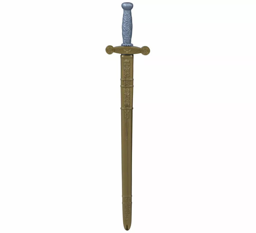 Espada Medieval con Funda de 70 cm