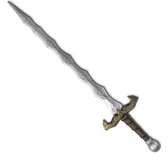 Spada medievale con manico a teschio 61 cm