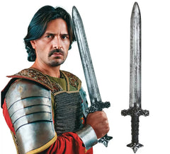Spada giocattolo medievale da 58 cm in plastica
