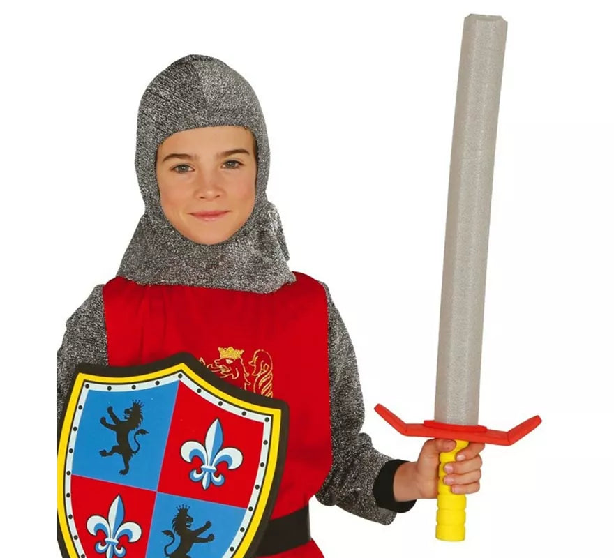 Translation missing: it.Espada Medieval goma EVA 63,5 cm para niño