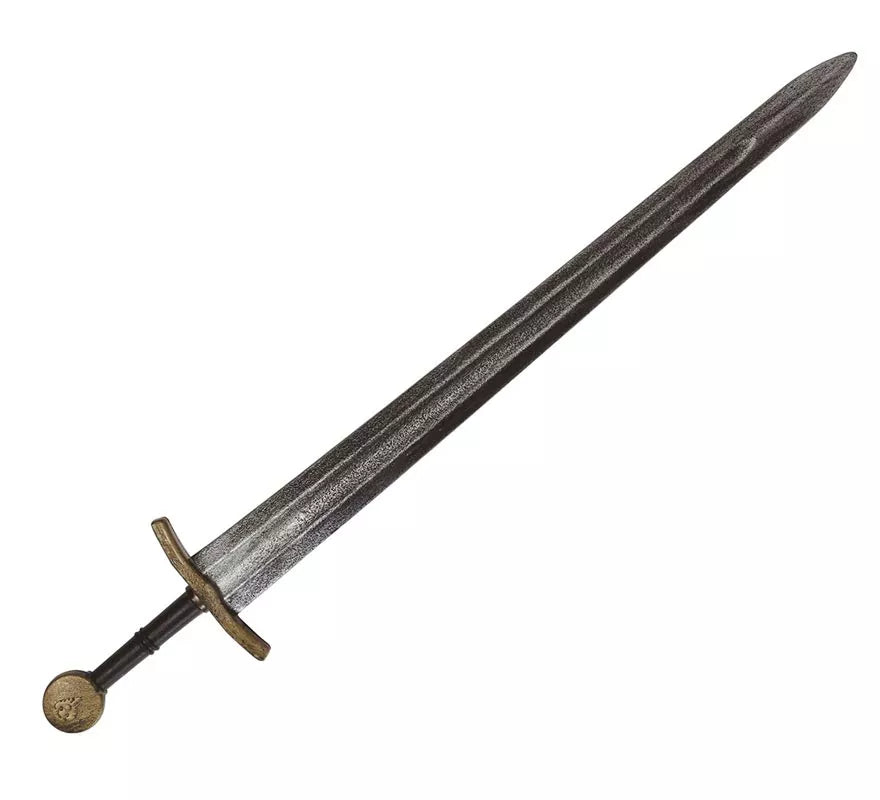 Translation missing: es.Espada Medieval Plateada de 75 cm