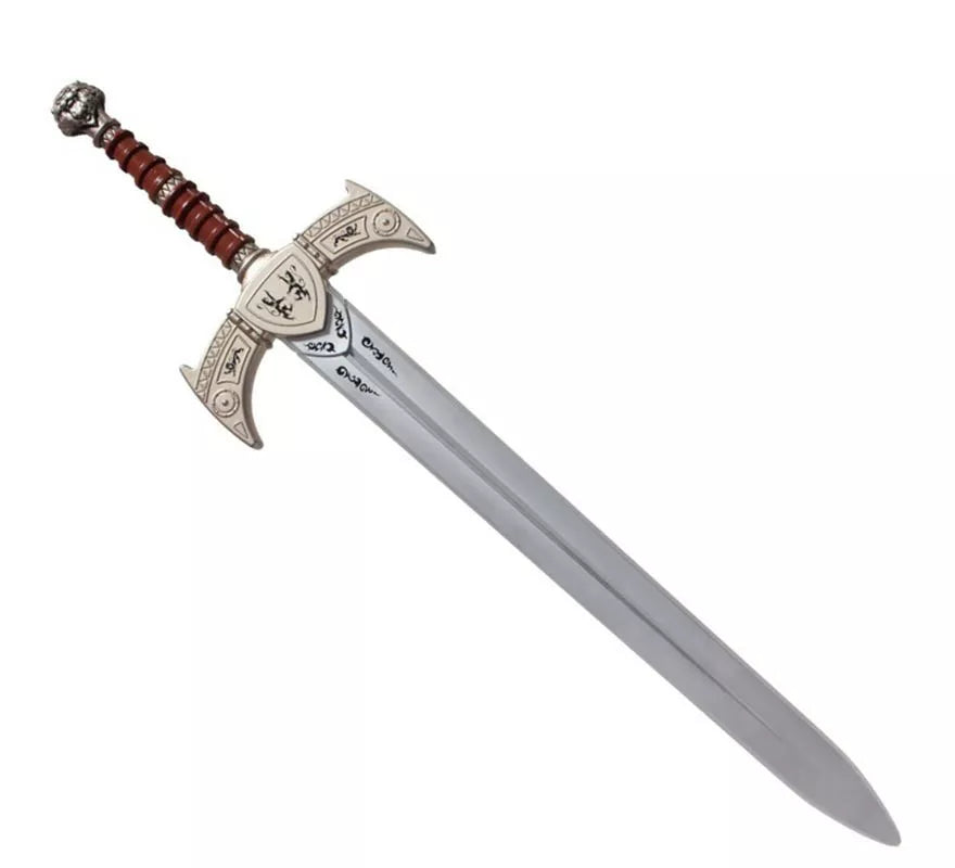 Translation missing: es.Espada Medieval Tigre plateado de juguete