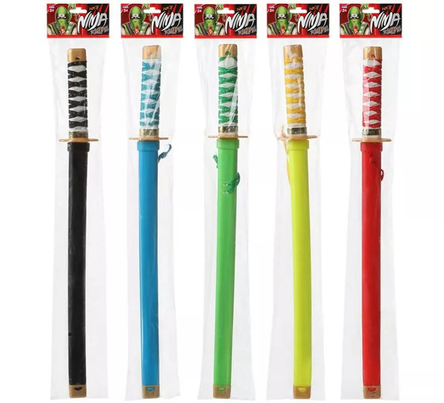 Translation missing: es.Espada Ninja en 5 colores surtidos 48 cm
