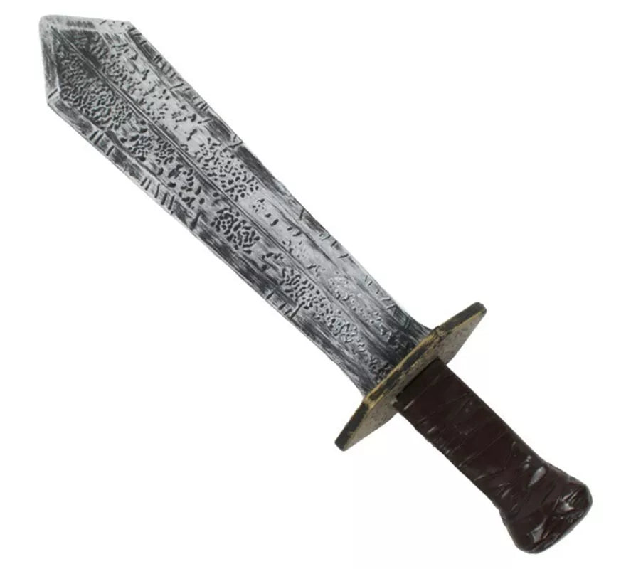 Translation missing: es.Espada Romana gris de juguete de 58 cm