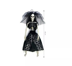 Scheletro della sposa nero da 40 cm