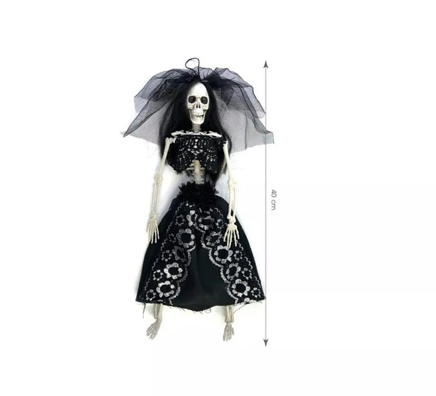 Translation missing: it.Esqueleto de Novia negra de 40 cm