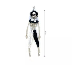 Scheletro Clown Arlecchino 40 cm