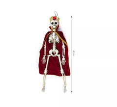 Scheletro del re del vino rosso 40 cm