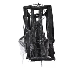 Scheletro imprigionato animato 45,5x45,5x115 cm