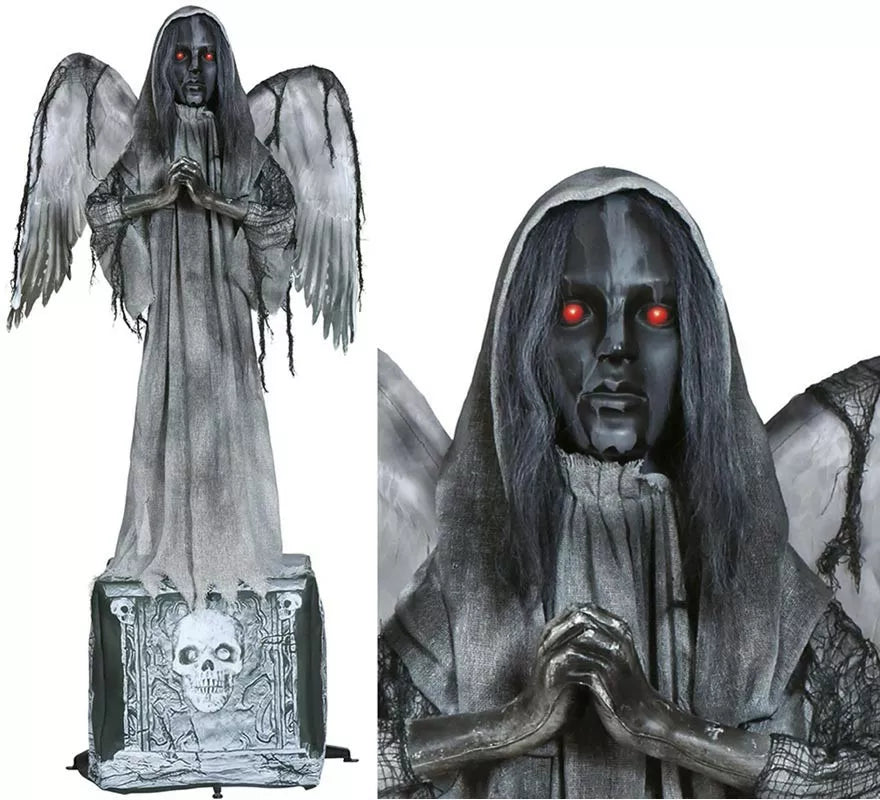 Translation missing: it.Estatua de Ángel Muerte Luz con Sonido y Movimiento 170 cm