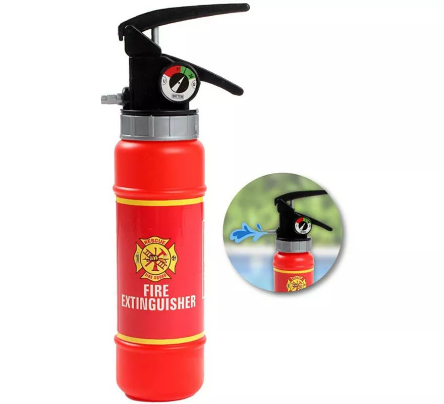 Translation missing: es.Extintor de Bombero lanza agua rojo grande 23 cm
