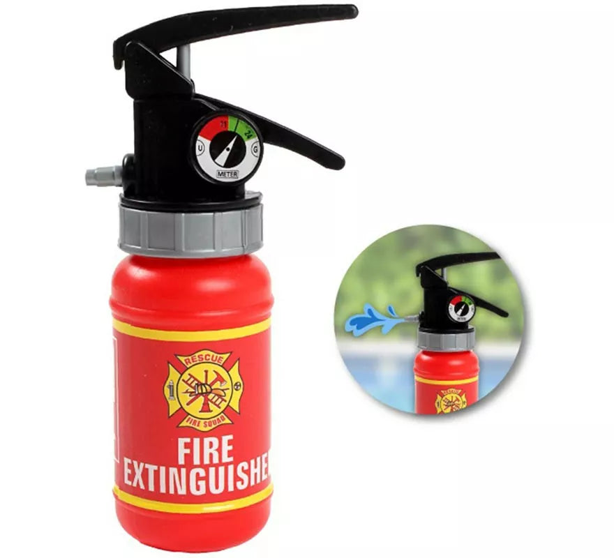 Translation missing: it.Extintor de Bombero lanza agua rojo pequeño 17 cm