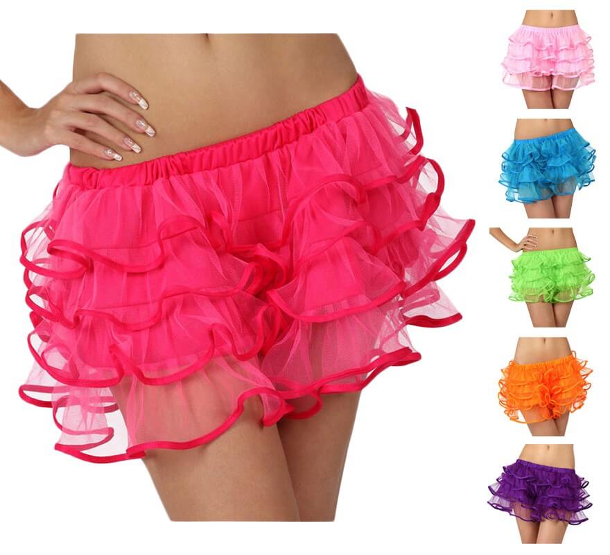 Translation missing: it.Falda con volantes para chicas talla S en varios colores