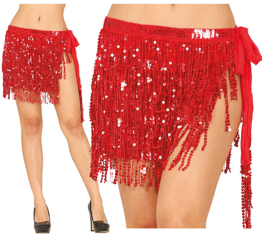 Translation missing: it.Falda de Cintura con lentejuelas talla universal en varios colores para mujer