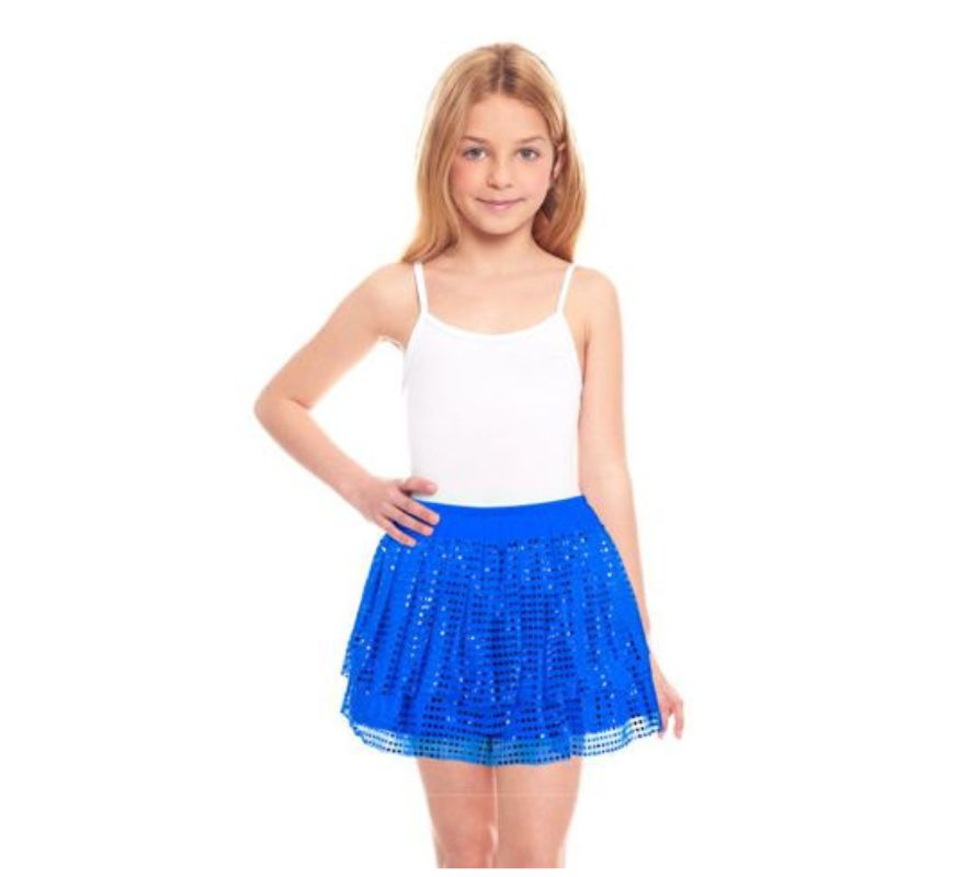 Translation missing: es.Falda de Lentejuelas para niña de 30 cm en varios colores