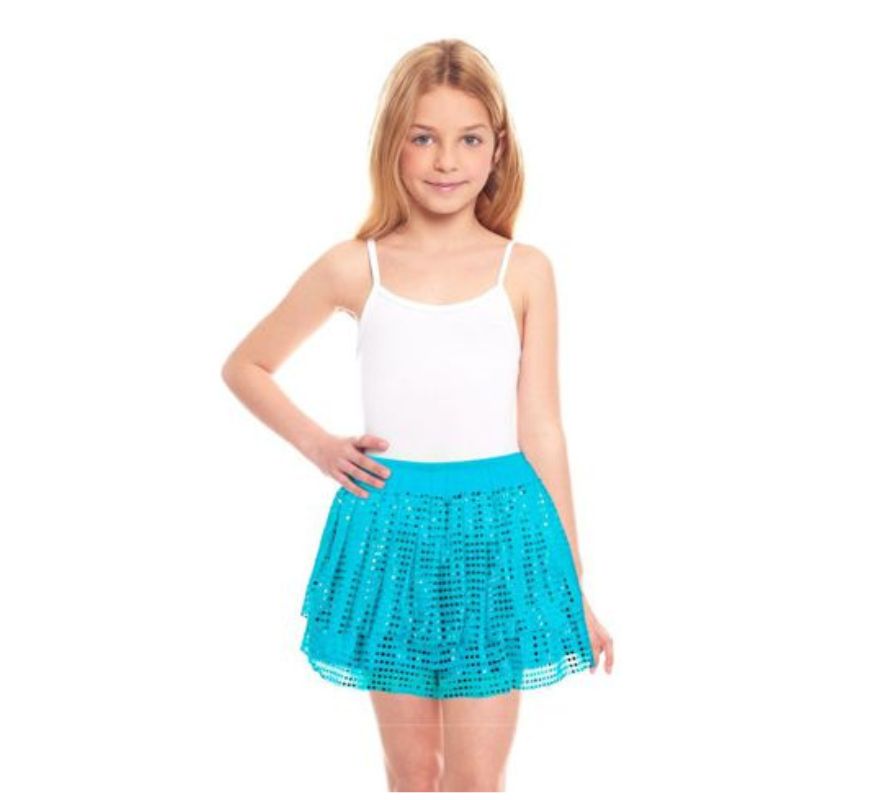 Translation missing: es.Falda de Lentejuelas para niña de 30 cm en varios colores