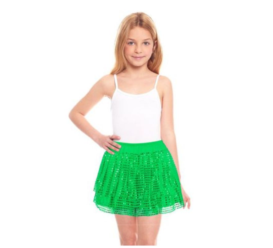 Translation missing: it.Falda de Lentejuelas para niña de 30 cm en varios colores